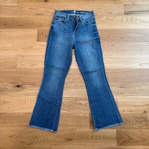 7 for all mankind High waisted Slim Kick